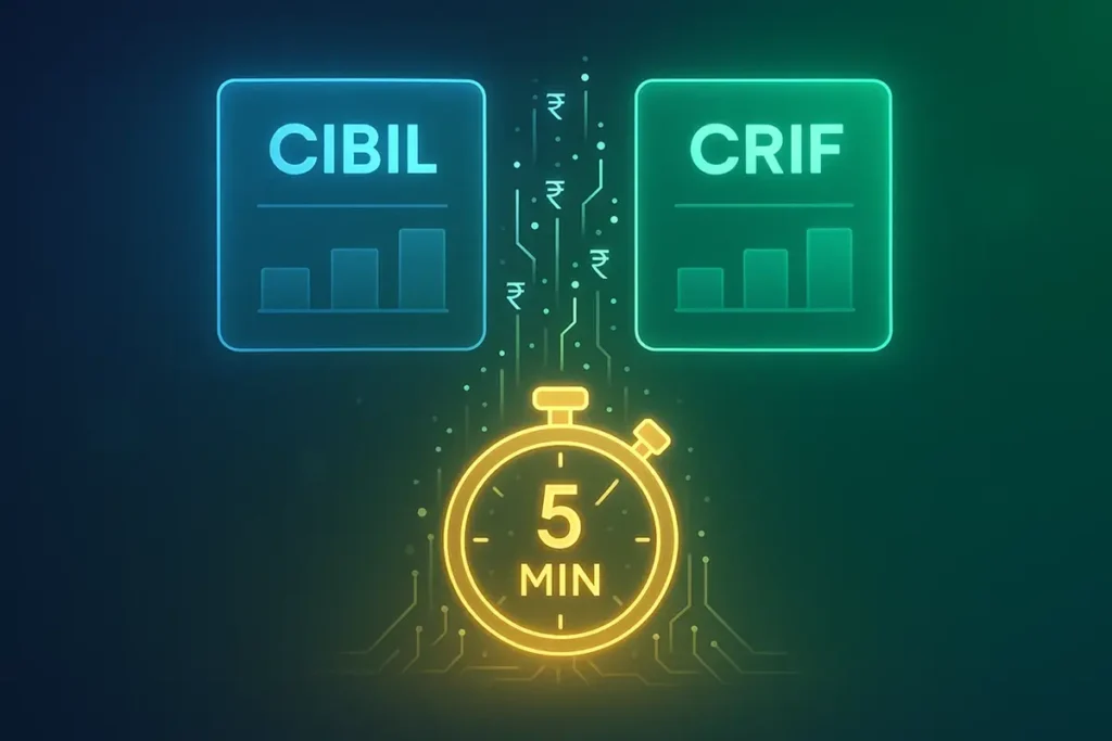 How to Check CIBIL and CRIF Credit Reports Online in 5 Minutes
