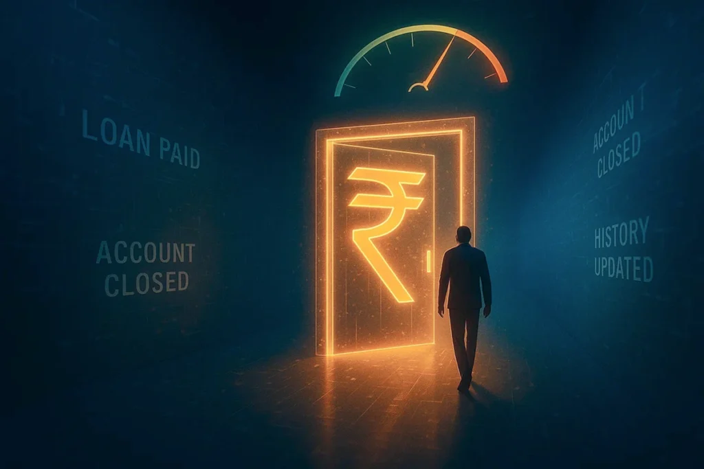 Why Your CIBIL Score Dropped Suddenly After Loan Closure