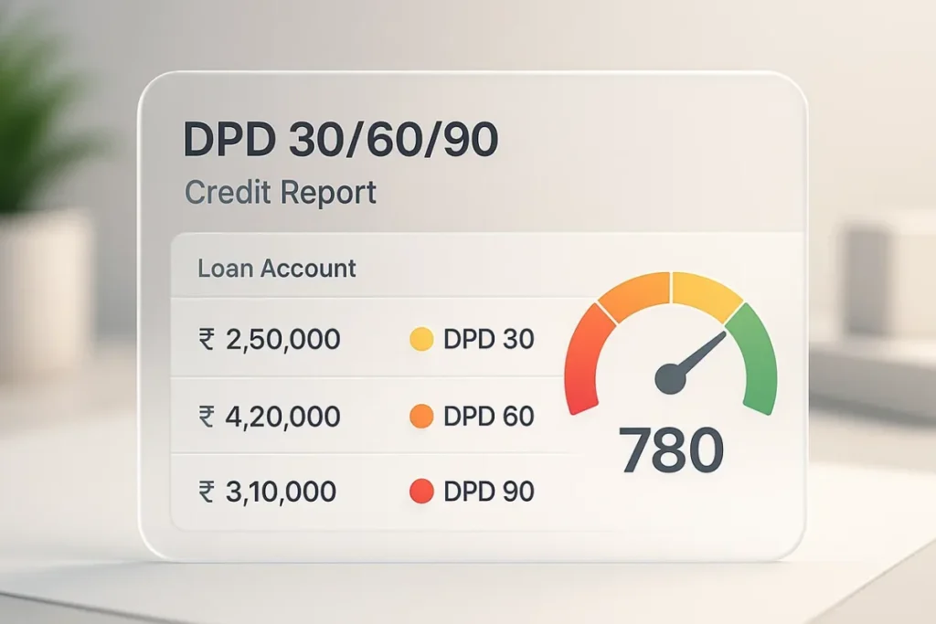 DPD 306090 in your credit report