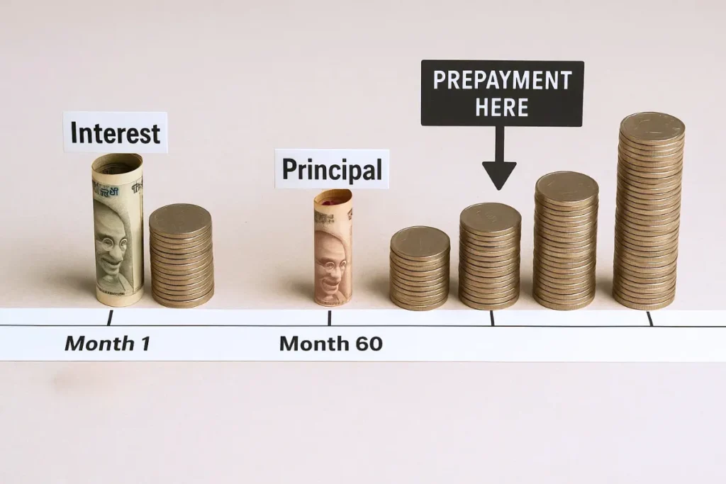 How to read an amortisation schedule in India and plan prepayments