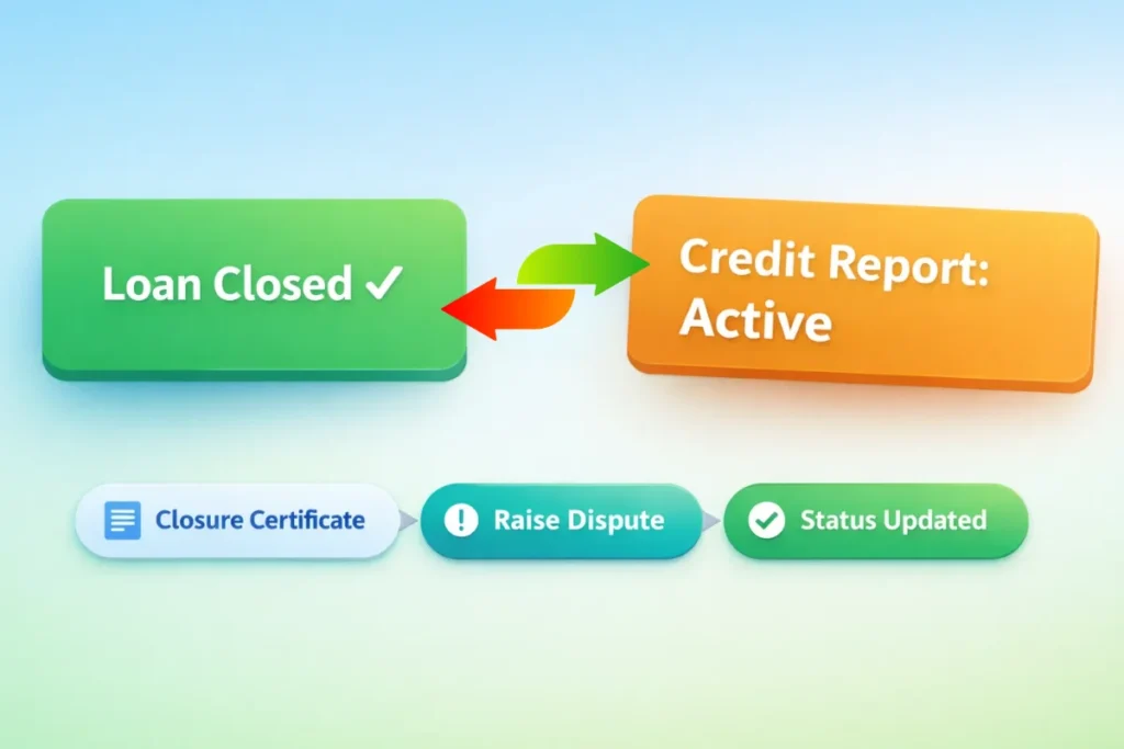 Loan Closed but Still Showing Active in Credit Report_ Reasons and Fix Steps