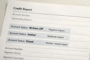 Written-Off vs Settled vs Closed in Credit Report_ Meaning and How It Affects Future Loans